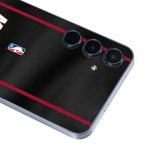 NBA Miami Heat Jersey Galaxy A35 5G Skin
